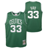 Youth Boston Celtics Larry Bird Mitchell & Ness Kelly Green 1985-86 Hardwood Classics Swingman Jersey - Pro Jersey Sports