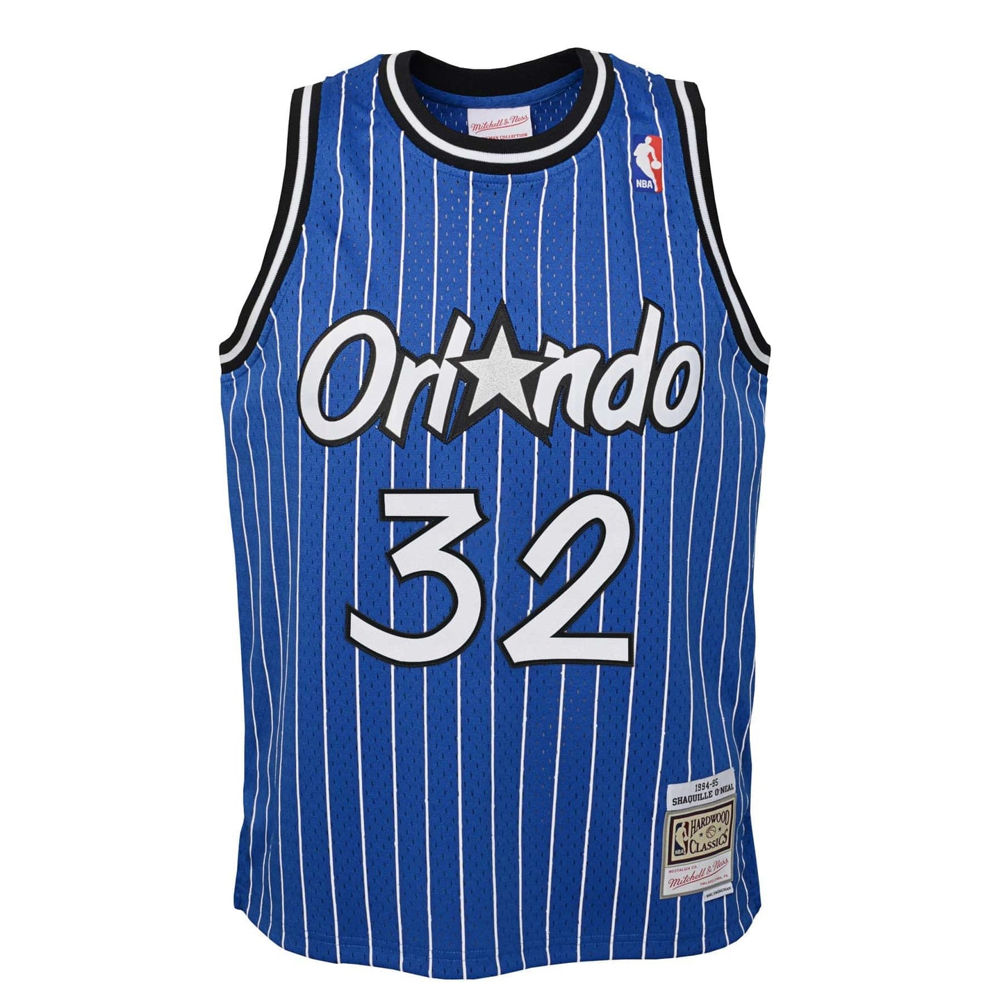 Youth Orlando Magic Shaquille O'Neal Mitchell & Ness Blue 1994-95 Hardwood Classics Swingman Jersey