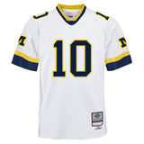 Youth Tom Brady #10 Michigan Wolverines 1999  White Mitchell & Ness Legacy NCAA Jersey - Pro Jersey Sports