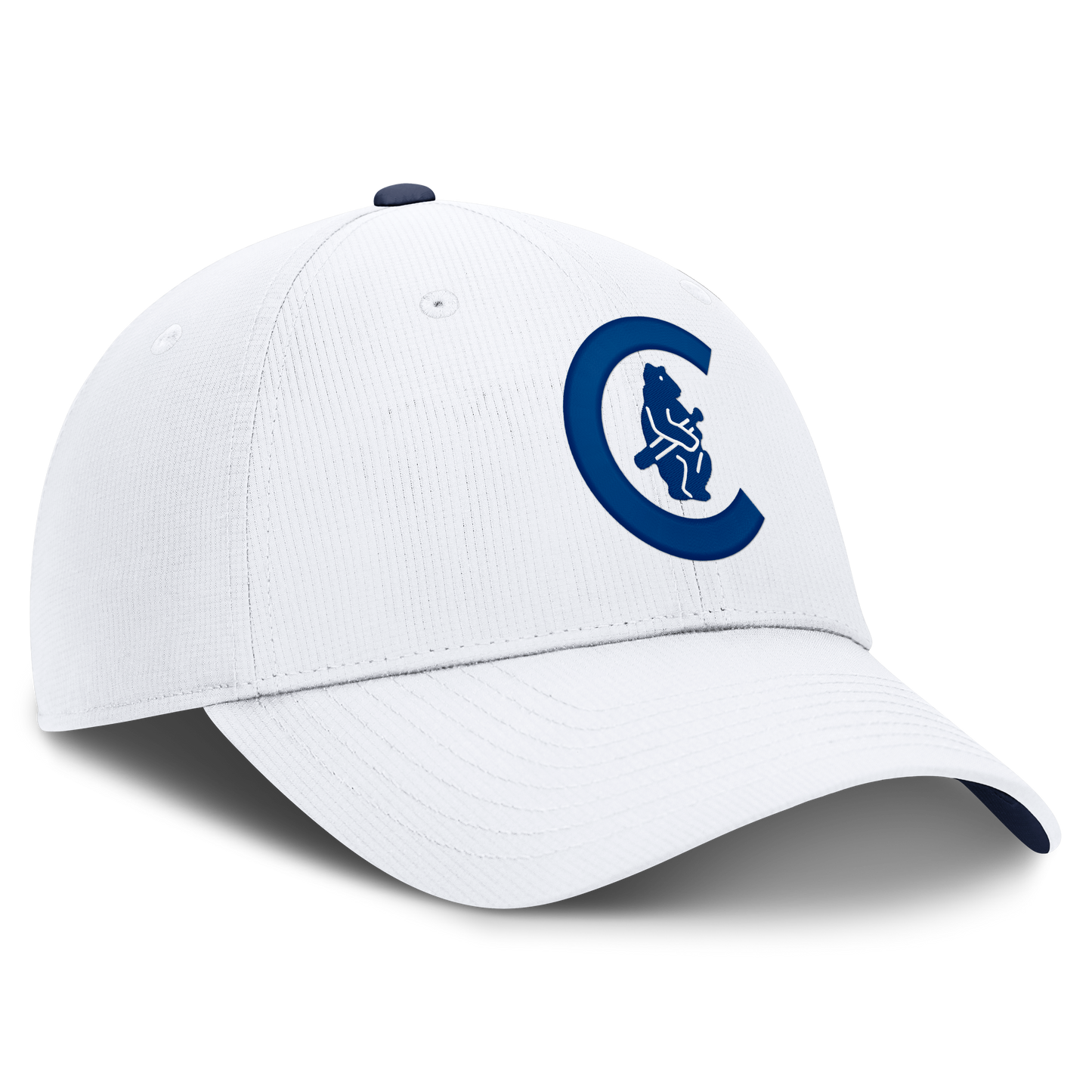 Chicago Cubs Nike Cooperstown Club Logo White Adjustable Hat