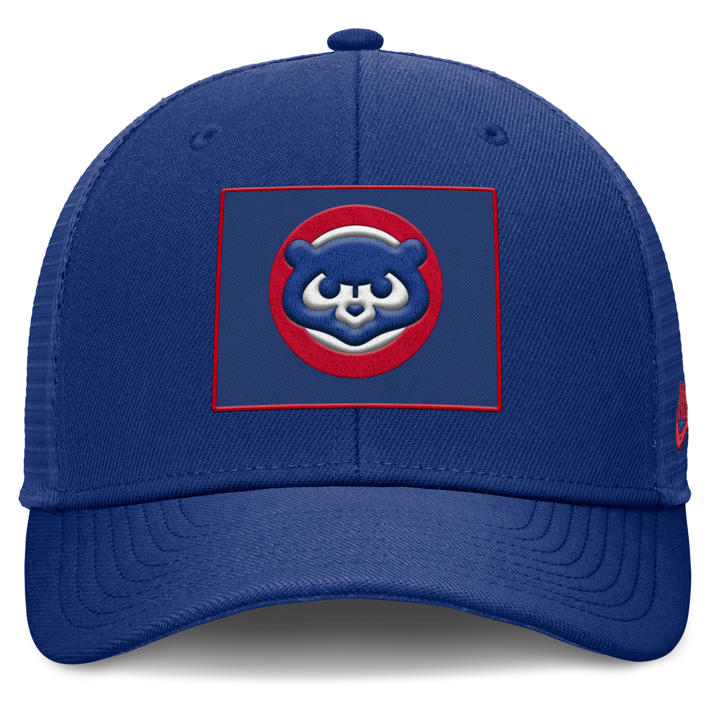 Chicago Cubs Nike Rise Royal Blue Dri-Fit Adjustable Snapback Trucker Hat - Pro Jersey Sports