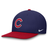 Chicago Cubs Nike Blue/Red Pro Evergreen Adjustable Snapback Hat - Pro Jersey Sports