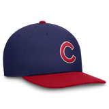 Chicago Cubs Nike Blue/Red Pro Evergreen Adjustable Snapback Hat - Pro Jersey Sports