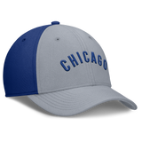 Chicago Cubs Nike Dri-Fit Rise City Gray/Royal Flex Hat - Pro Jersey Sports