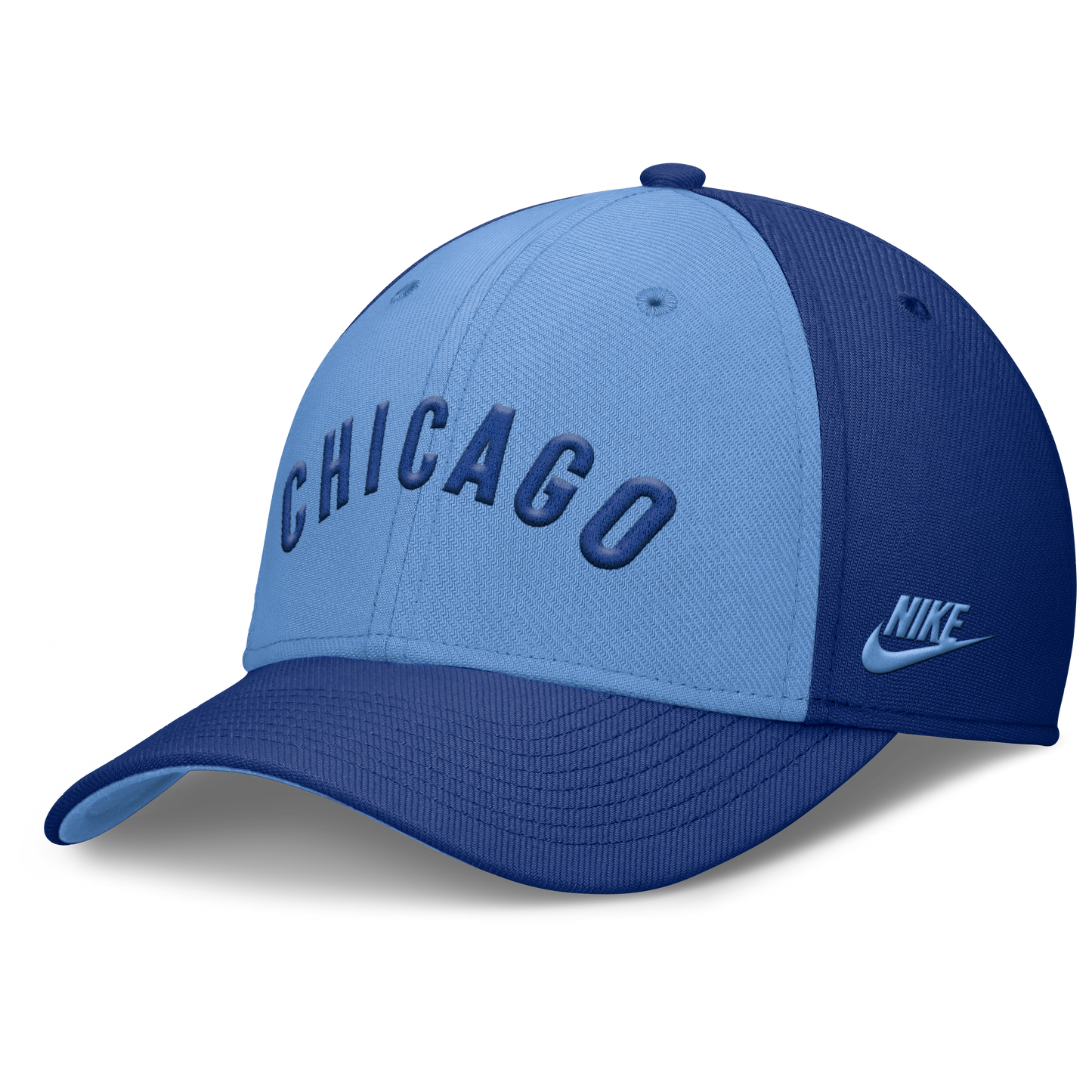 Chicago Cubs Nike Cooperstown Dri-Fit Rise City Blue Flex Hat - Pro Jersey Sports