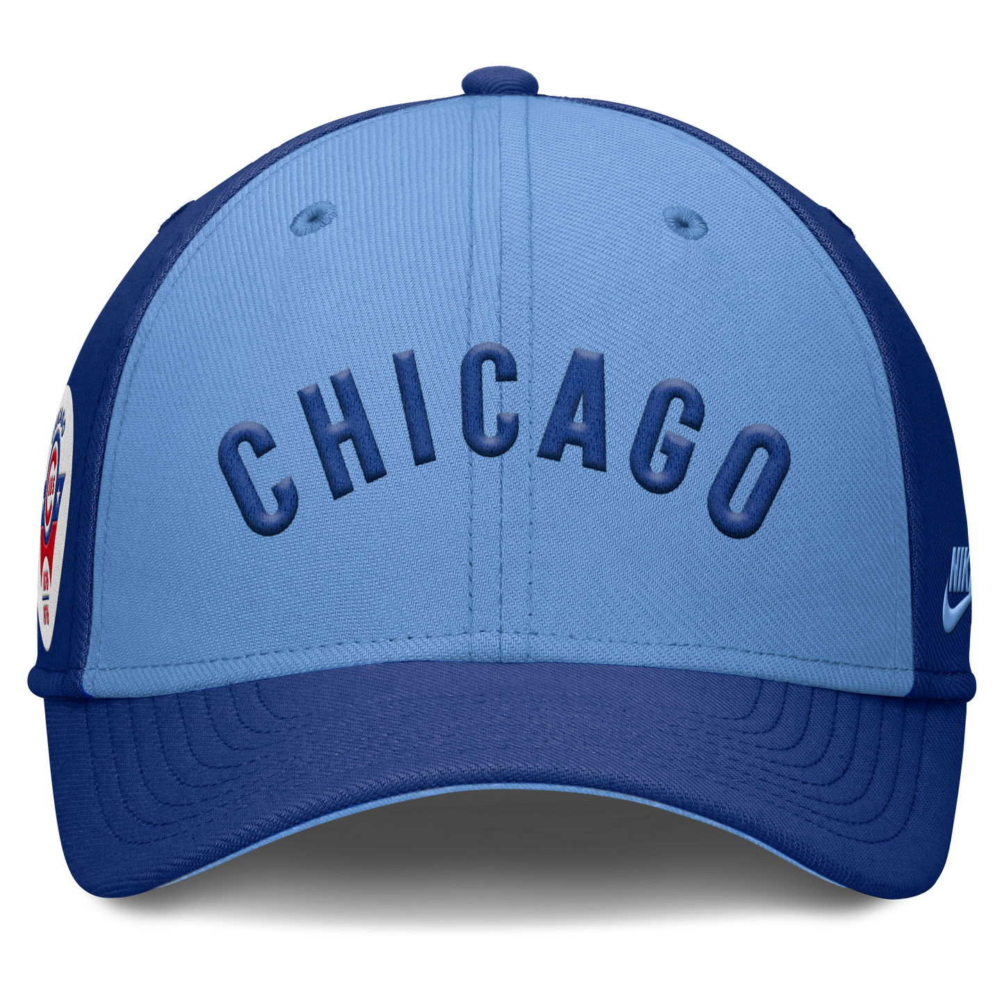 Chicago Cubs Nike Cooperstown Dri-Fit Rise City Blue Flex Hat - Pro Jersey Sports