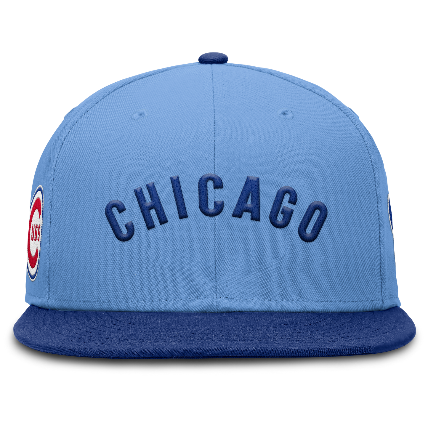 Mens Chicago Cubs Nike Cooperstown Blue Dri-Fit True Fitted Hat - Pro Jersey Sports