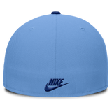 Mens Chicago Cubs Nike Cooperstown Blue Dri-Fit True Fitted Hat - Pro Jersey Sports