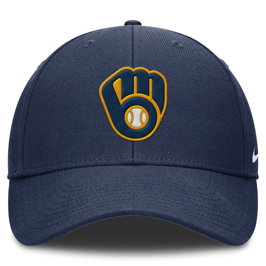 Milwaukee Brewers Nike Navy Club Adjustable Hat - Pro Jersey Sports