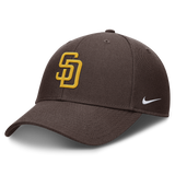 San Diego Padres Nike Brown Club Adjustable Hat - Pro Jersey Sports