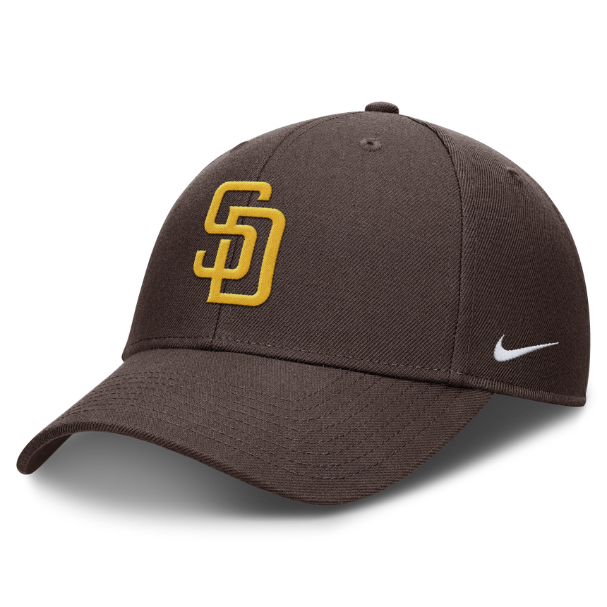San Diego Padres Nike Brown Club Adjustable Hat - Pro Jersey Sports