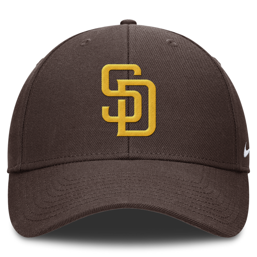 San Diego Padres Nike Brown Club Adjustable Hat - Pro Jersey Sports