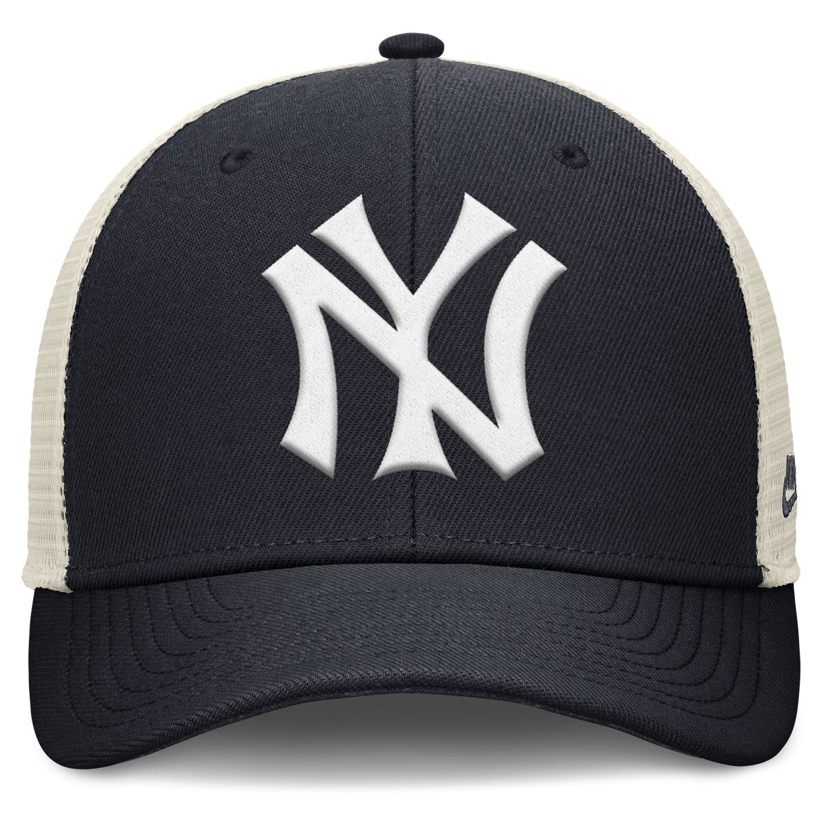 New York Yankees Nike Rise Navy Adjustable Snapback Trucker Hat - Pro Jersey Sports