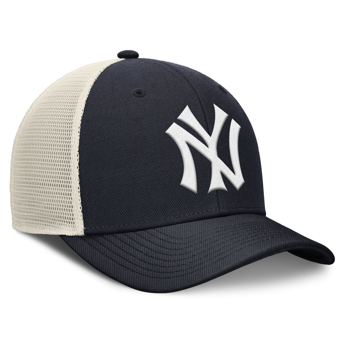 New York Yankees Nike Rise Navy Adjustable Snapback Trucker Hat - Pro Jersey Sports