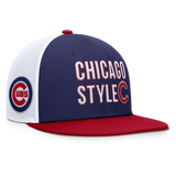 Chicago Cubs Nike Chicago Style Dri-Fit Pro Adjustable Trucker Snapback Hat - Pro Jersey Sports