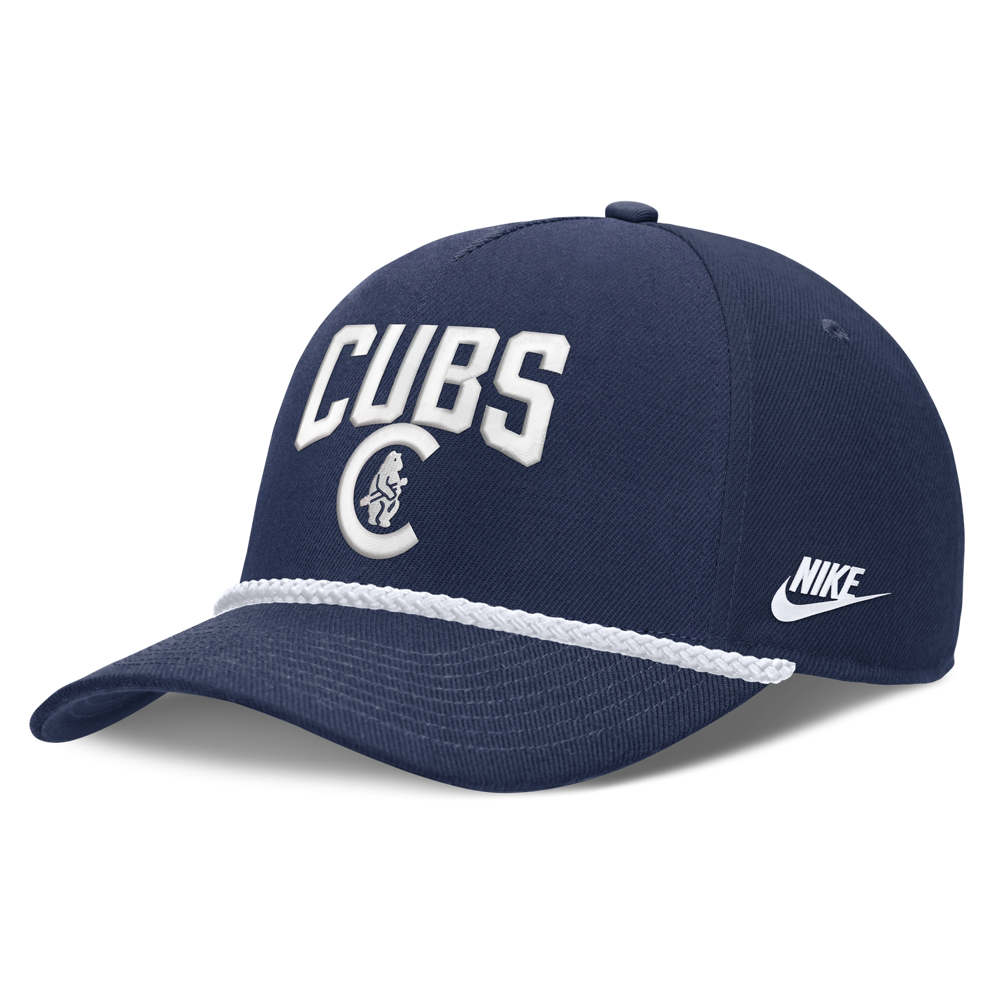 Chicago Cubs Nike Cooperstown Navy Blue Rise Adjustable Hat