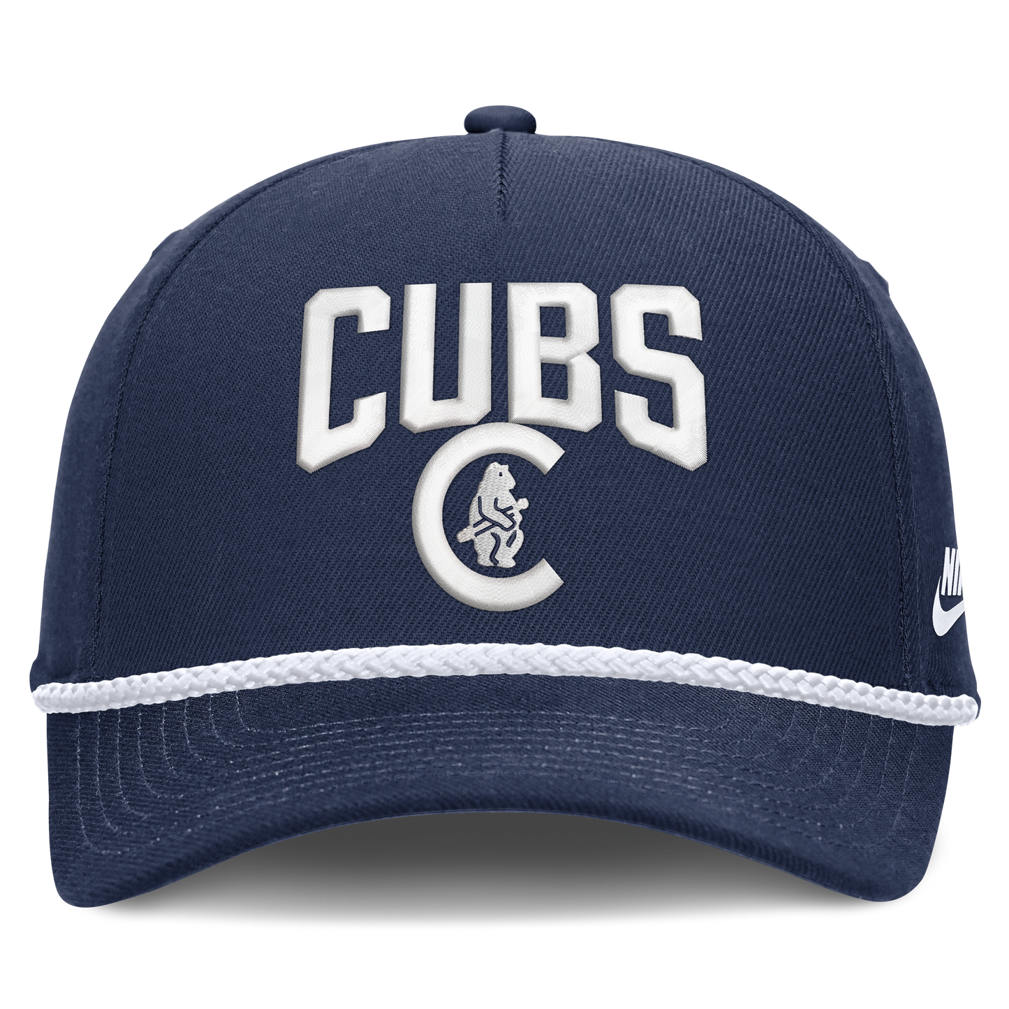 Chicago Cubs Nike Cooperstown Navy Blue Rise Adjustable Hat