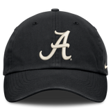 Alabama Crimson Tide Black Nike Club Unstructured Adjustable Hat - Pro Jersey Sports