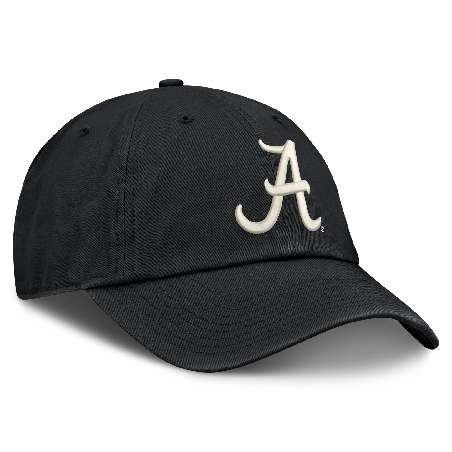 Alabama Crimson Tide Black Nike Club Unstructured Adjustable Hat - Pro Jersey Sports