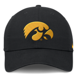 Iowa Hawkeyes Black Nike Club Unstructured Adjustable Hat - Pro Jersey Sports
