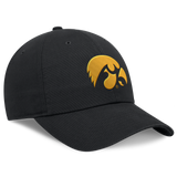 Iowa Hawkeyes Black Nike Club Unstructured Adjustable Hat - Pro Jersey Sports