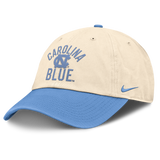 North Carolina Tar Heels Nike Unisex 2026 Primetime Natural 2-Tone Club Adjustable Hat - Natural - Pro Jersey Sports
