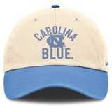 North Carolina Tar Heels Nike Unisex 2026 Primetime Natural 2-Tone Club Adjustable Hat - Natural - Pro Jersey Sports