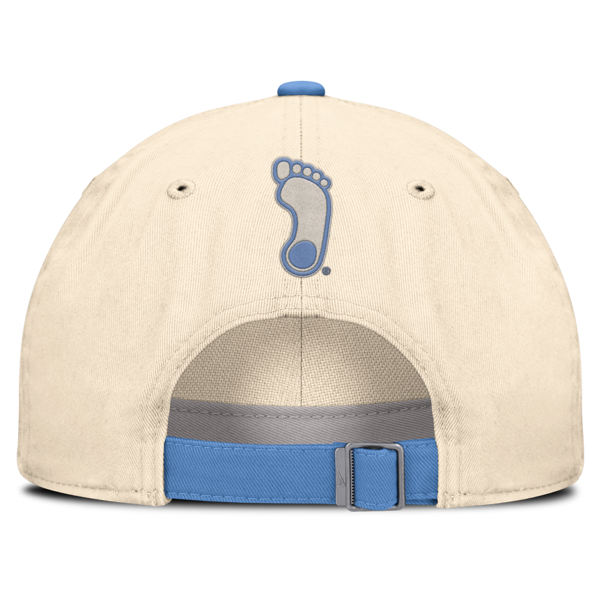 North Carolina Tar Heels Nike Unisex 2026 Primetime Natural 2-Tone Club Adjustable Hat - Natural - Pro Jersey Sports