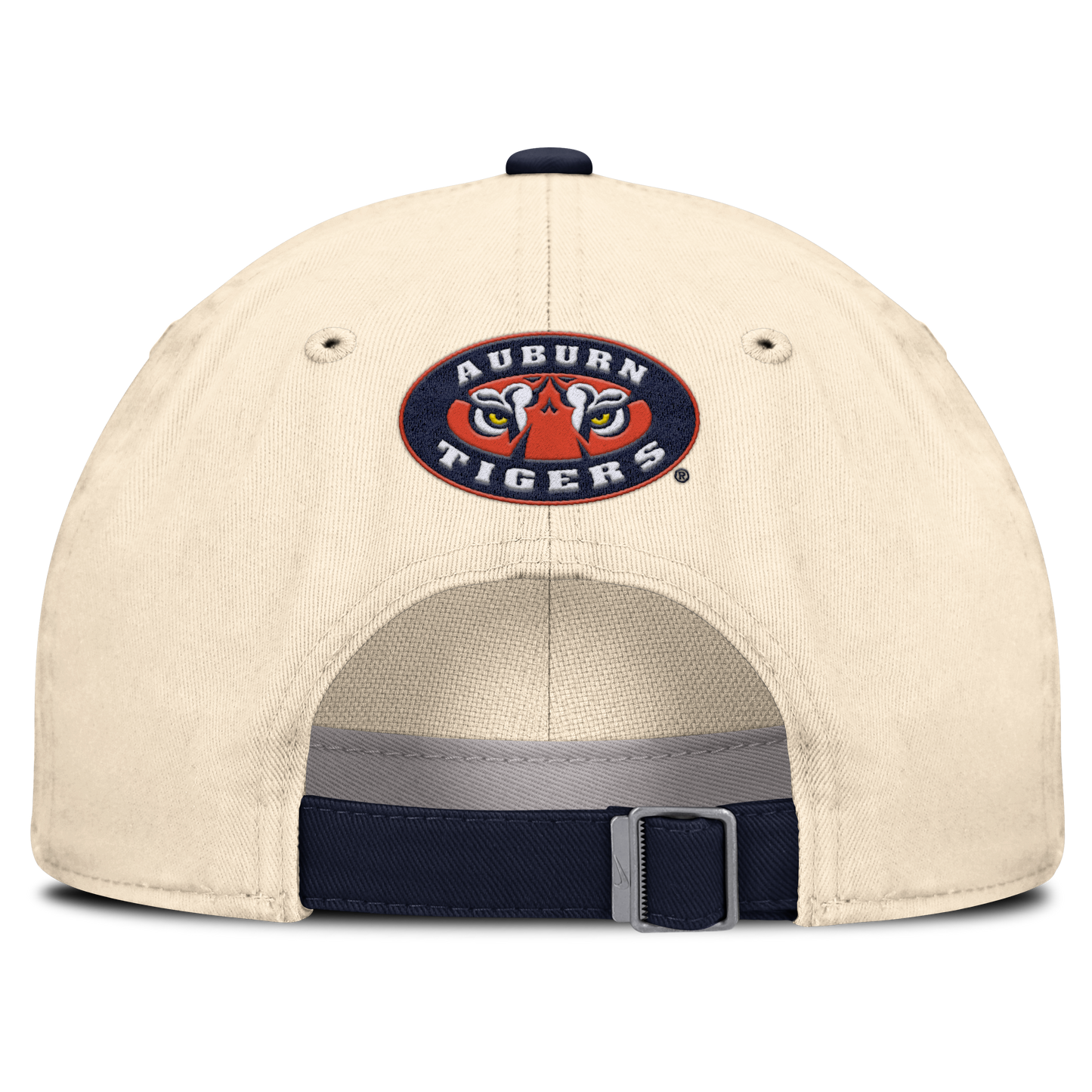 Auburn Tigers Nike Unisex 2026 Primetime Natural 2-Tone Club Adjustable Hat - Natural - Pro Jersey Sports