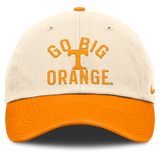 Tennessee Volunteers Nike Unisex 2026 Primetime Natural 2-Tone Club Adjustable Hat - Natural - Pro Jersey Sports