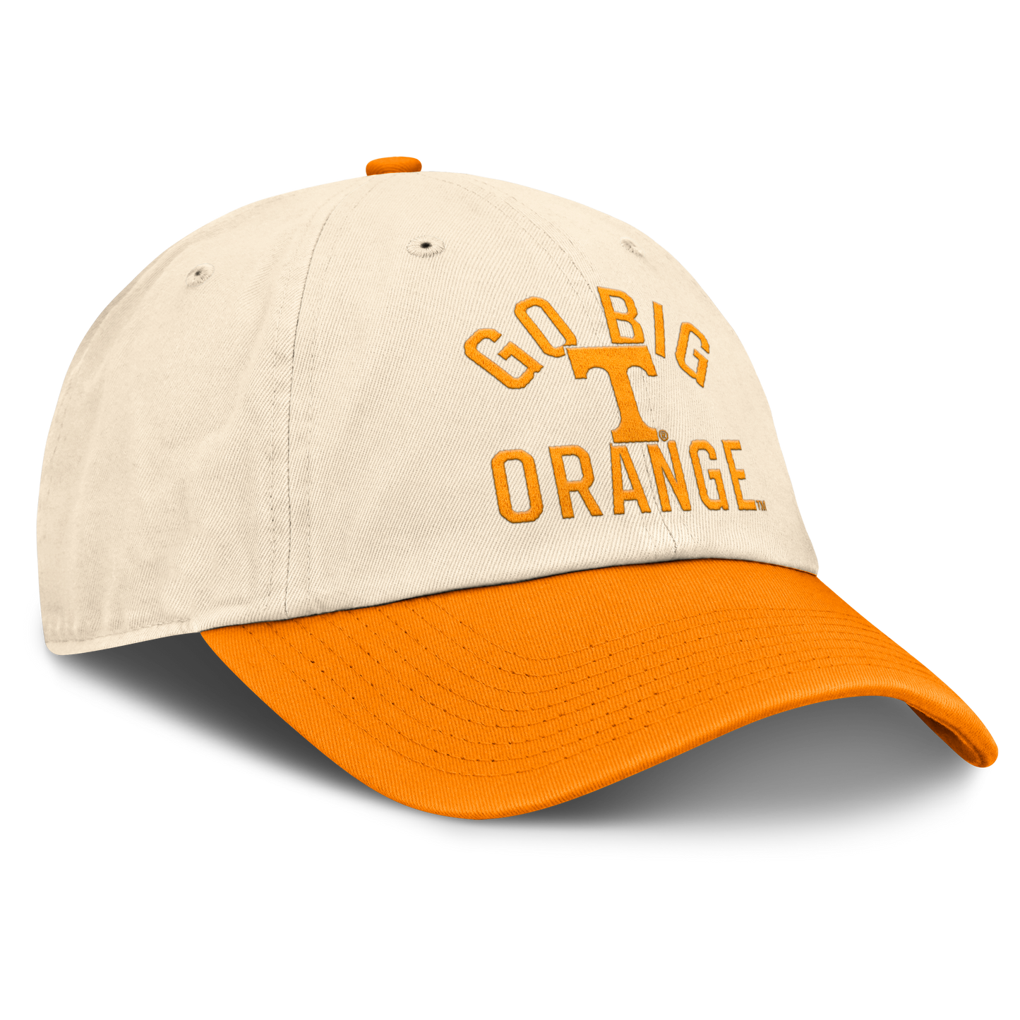 Tennessee Volunteers Nike Unisex 2026 Primetime Natural 2-Tone Club Adjustable Hat - Natural - Pro Jersey Sports