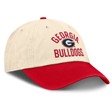 Georgia Bullsdogs Nike Unisex 2026 Primetime Natural 2-Tone Club Adjustable Hat - Natural - Pro Jersey Sports