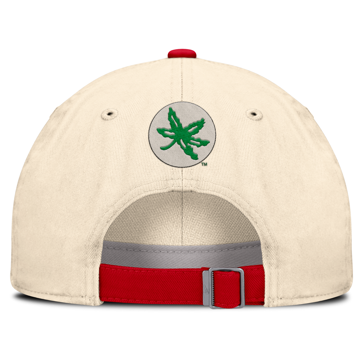 Ohio State Buckeyes Nike Unisex 2026 Primetime Natural 2-Tone Club Adjustable Hat - Natural - Pro Jersey Sports