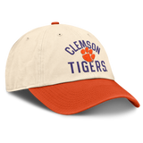Clemson Tigers Nike Unisex 2026 Primetime Natural 2-Tone Club Adjustable Hat - Natural - Pro Jersey Sports