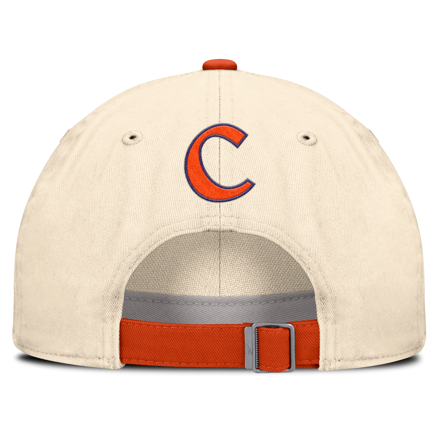 Clemson Tigers Nike Unisex 2026 Primetime Natural 2-Tone Club Adjustable Hat - Natural - Pro Jersey Sports