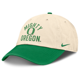 Oregon Ducks Nike Unisex 2026 Primetime Natural 2-Tone Club Adjustable Hat - Natural - Pro Jersey Sports