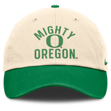 Oregon Ducks Nike Unisex 2026 Primetime Natural 2-Tone Club Adjustable Hat - Natural - Pro Jersey Sports