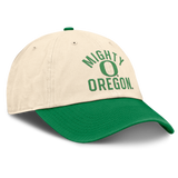 Oregon Ducks Nike Unisex 2026 Primetime Natural 2-Tone Club Adjustable Hat - Natural - Pro Jersey Sports