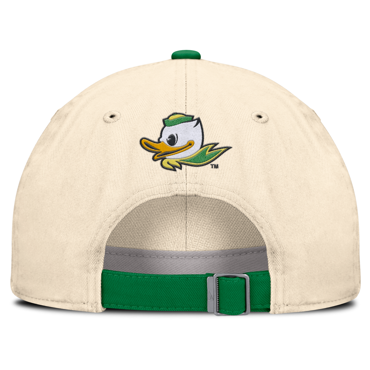 Oregon Ducks Nike Unisex 2026 Primetime Natural 2-Tone Club Adjustable Hat - Natural - Pro Jersey Sports