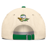 Oregon Ducks Nike Unisex 2026 Primetime Natural 2-Tone Club Adjustable Hat - Natural - Pro Jersey Sports