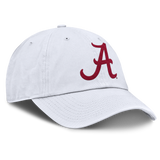 Alabama Crimson Tide Nike White Club Primetime Adjustable Hat - Pro Jersey Sports