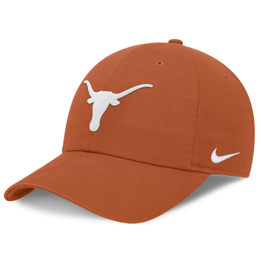 Texas Longhorns Nike Club H86 Unstructured Adjustable Hat-Burnt Orange - Pro Jersey Sports
