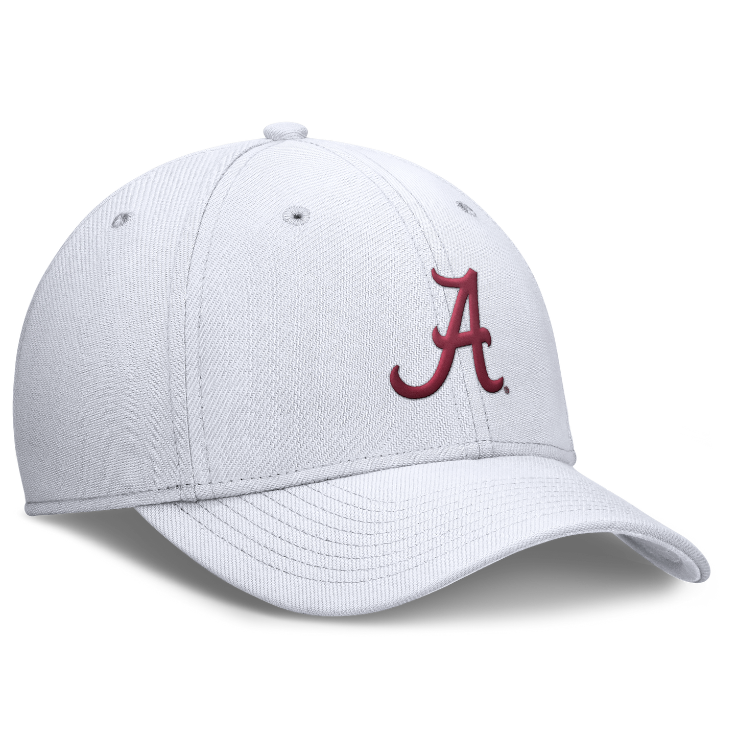 Alabama Crimson Tide Nike White Rise Flex Hat