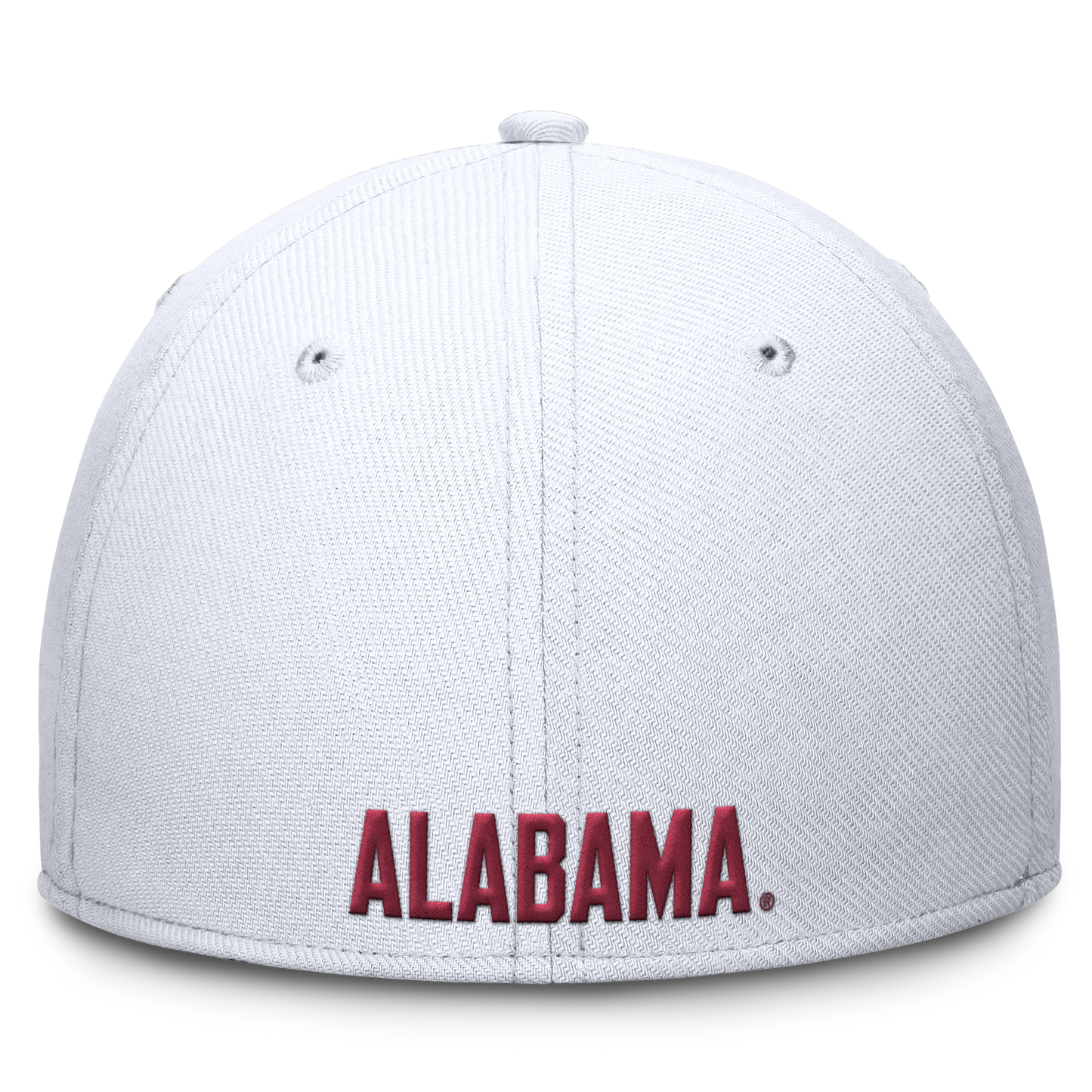 Alabama Crimson Tide Nike White Rise Flex Hat