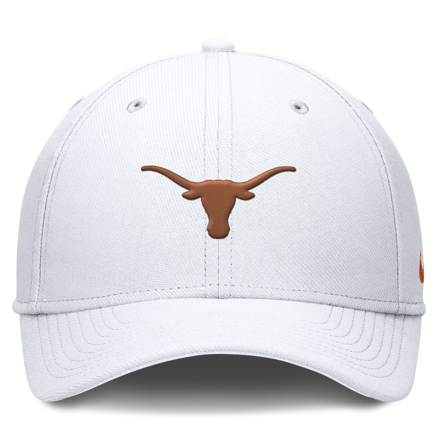 Texas Longhorns Nike Rise White Flex-Fit Hat