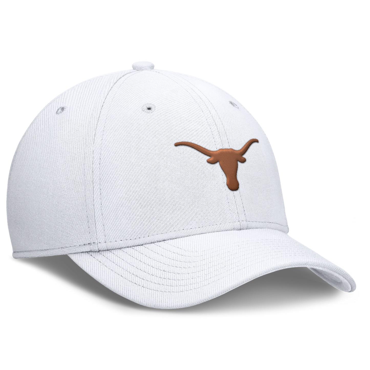 Texas Longhorns Nike Rise White Flex-Fit Hat