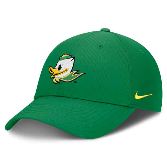 Oregon Ducks Apple Green Nike Dri-Fit Club Adjustable Hat