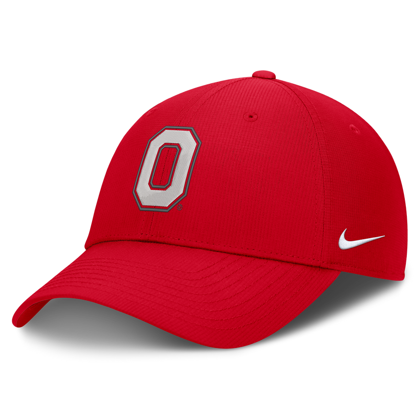Ohio State Buckeyes Red Nike Club Performance Adjustable Hat - Pro Jersey Sports