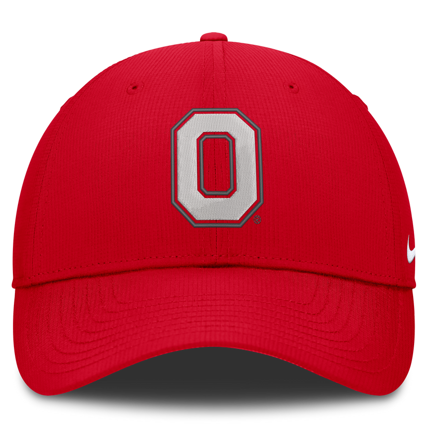 Ohio State Buckeyes Red Nike Club Performance Adjustable Hat - Pro Jersey Sports