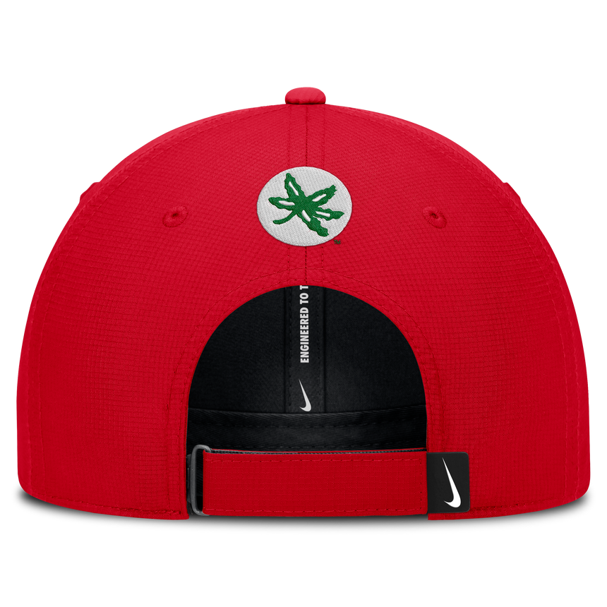 Ohio State Buckeyes Red Nike Club Performance Adjustable Hat - Pro Jersey Sports
